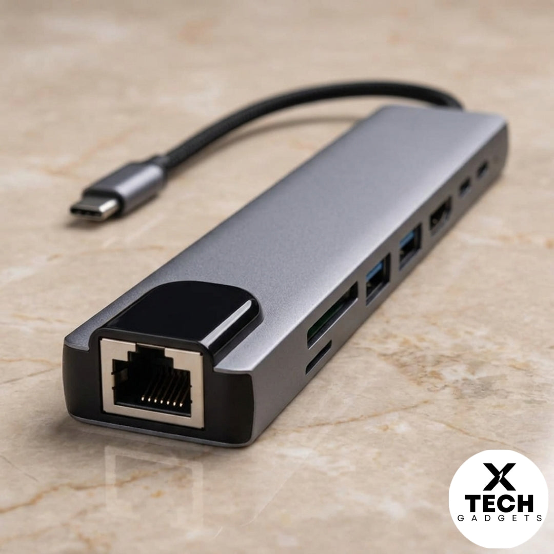 HUB Tipo C 8 en 1
